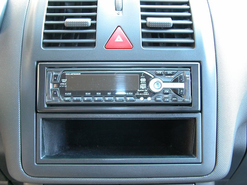 VW polo autóhifi