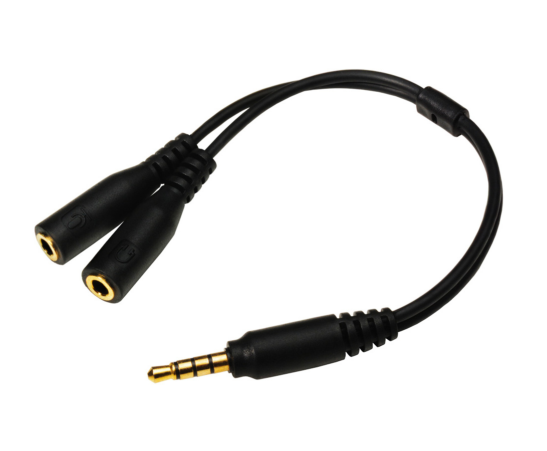 Hertz HMA C3.5Y 3,5 mm Jack Y elosztó kábel hajó audió 0