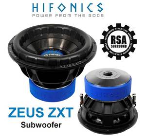 Hifonics ZEUS XTreme ZXT12D2 30 cm-es autóhifi mélysugárzó