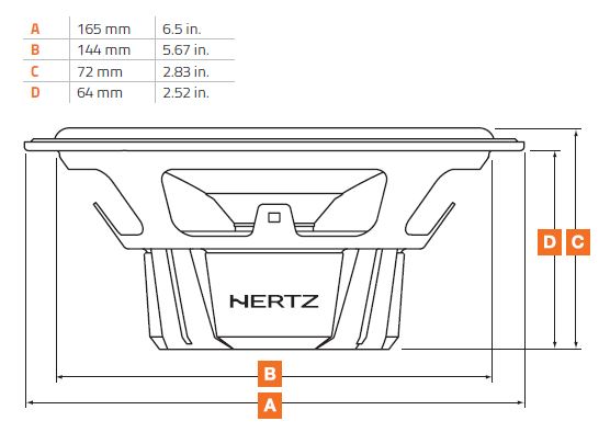 Hertz DPK 165.3 Limited Edition Limitált kiadású 2 utas hangszórókészlet, 16,5cm 16 cm-es elsőszett 1