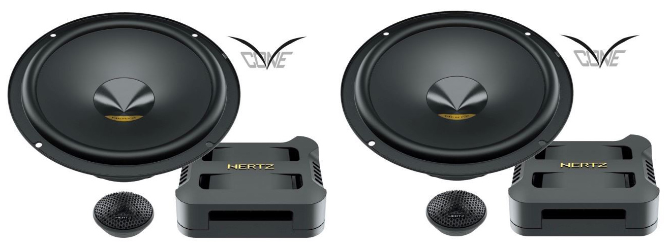 Hertz DPK 165.3 Limited Edition Limitált kiadású 2 utas hangszórókészlet, 16,5cm 16 cm-es elsőszett 2
