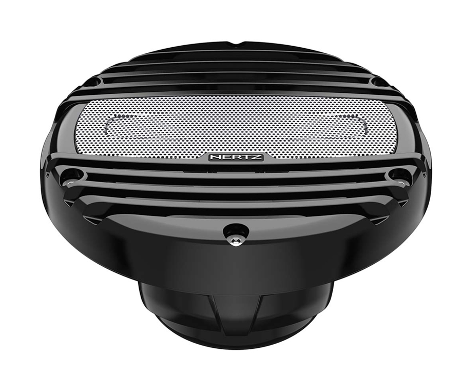 Hertz HMX 6.5-C 16,5cm-es koaxiális vízálló hangszóró fekete színben hajó audió 2