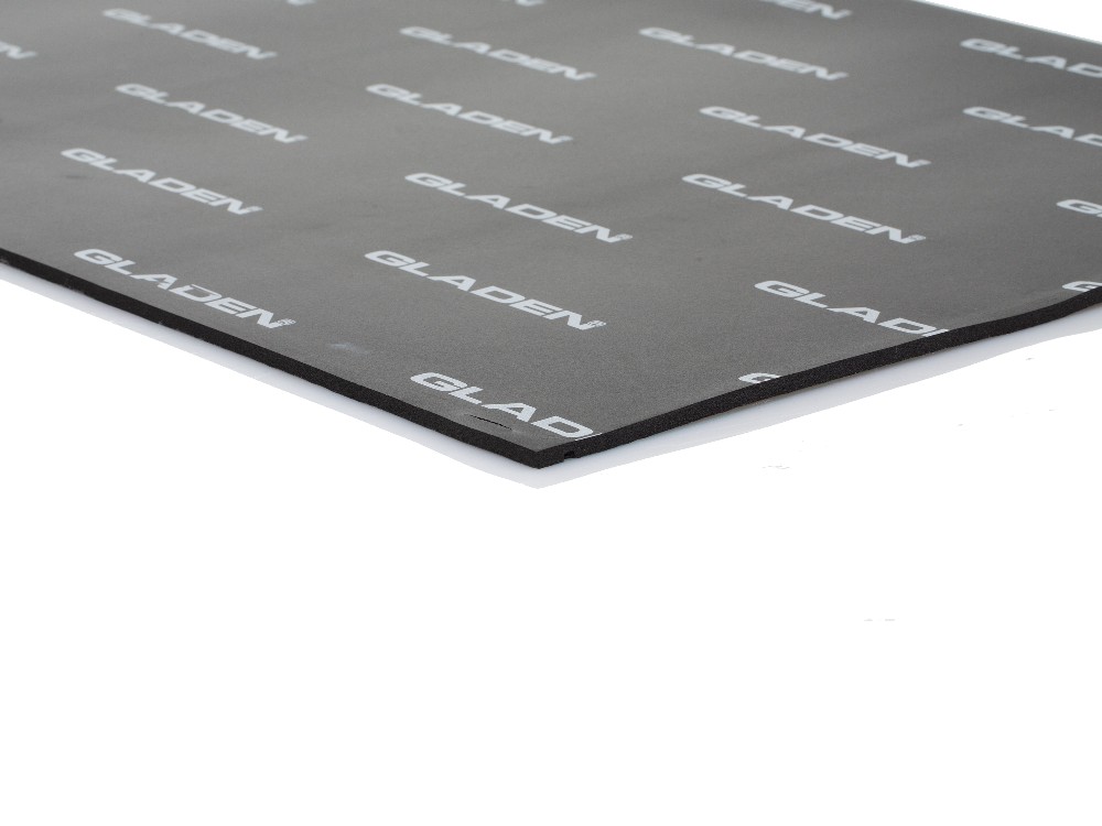 GLADEN AERO-Neoprene akusztikai csillapító anyag (800x500x5 mm) Szigetelő és Zajcsillapító anyag 0