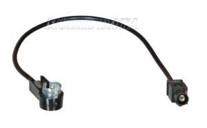  BMW 2001- Fakra (FKM fekete) ISO adapter kábel 550071   Autó antennák és kiegésszítők