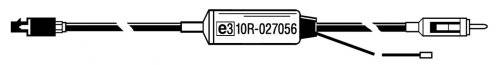 Fakra-DIN antenna adapter (Fantom táp) 520102  0