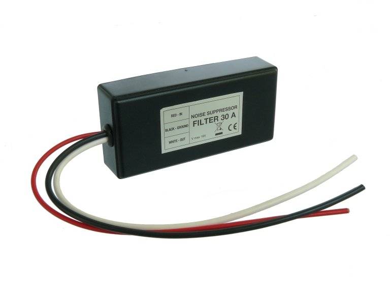 Zavarszűrő 30 Amp. 620028-C  Jelszint átalakító és zavarszűrő 0