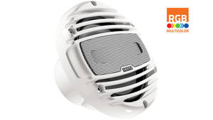 Hertz HMX 6.5-LD 16,5cm-es koaxiális vízálló hangszóró, beépített LED világítással hajó audió