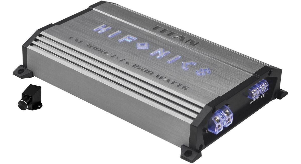 Hifonics TITAN TXE3000/1 Mono autóerősítő 0