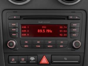 MECATRON AUDI A3 2003- autórádió beépítő keret Dupla DIN 572277-C Audi