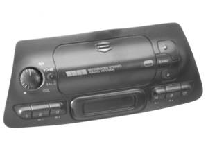 MECATRON Fiat Bravo, Brava, Marea autórádió takaró fedél 572158/  Autospecifikus rádiókeret 1DIN