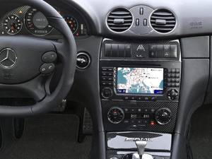 MECATRON Mercedes CLK 2004->2010 rádió beépítő keret 572311-C  Autospecifikus rádiókeret 2DIN