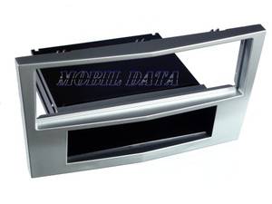MECATRON Opel Corsa 2006- rádió beépítő keret króm ezüst 57225  Opel