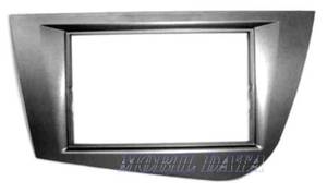MECATRON Seat Leon 2005- rádióbeépítő keret Dupla ISO 572290/TT  Autospecifikus rádiókeret 2DIN