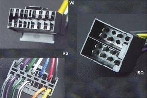 MECATRON JVC autórádió csatlakozó 510382  