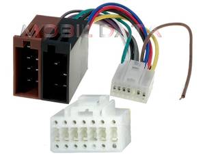 MECATRON KENWOOD autórádió csatlakozó 510484  