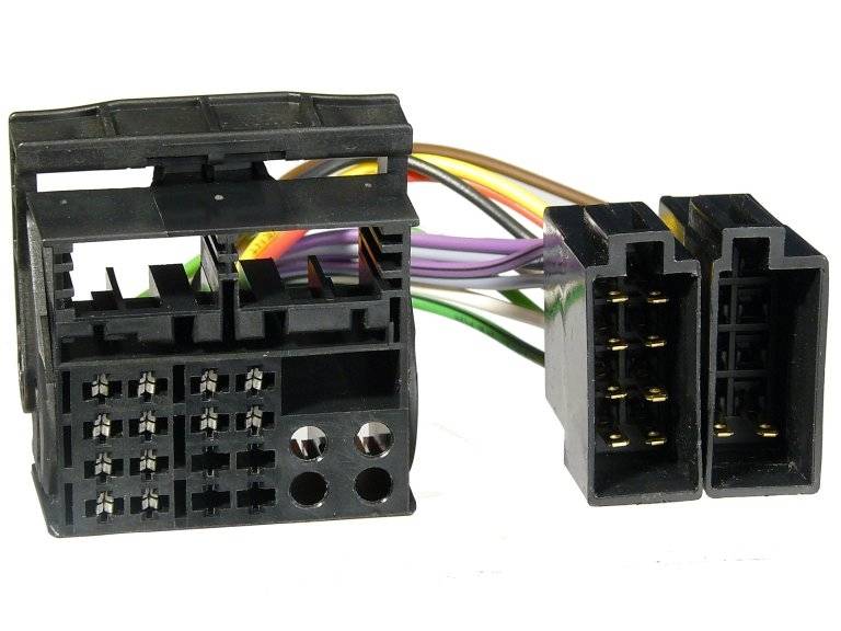 MECATRON Audi - Seat - Skoda - VW OEM autórádió ISO csatlakozó 55  Audi 0