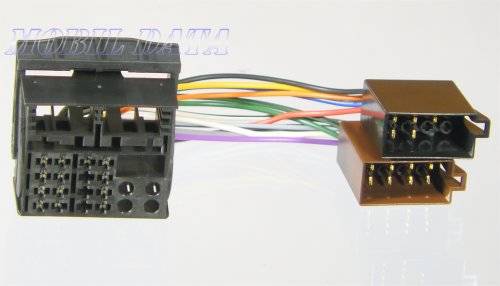 MECATRON BMW 2001- OEM rádió ISO csatlakozó 554229  BMW 0