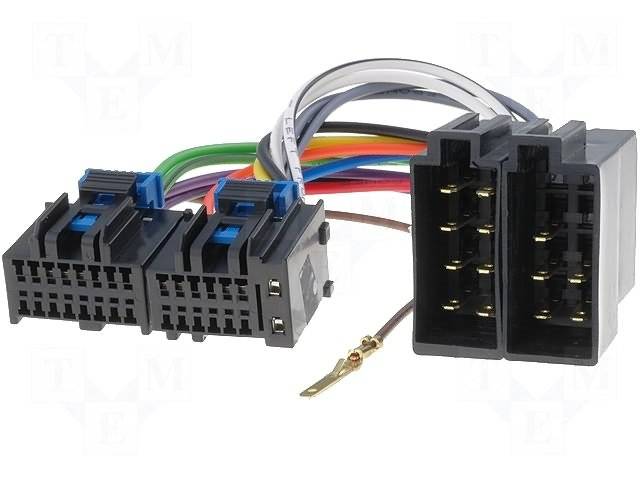 MECATRON Chevrolet OEM ISO rádió csatlakozó 554146  Chevrolet 0