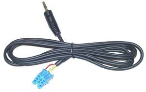 MECATRON AUX-IN kábel Pioneer IP-BUS sorozatú autórádiókhoz 5102  Autospecifikus AUX adapter és Bluetoot egység
