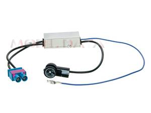 MECATRON Dupla duo Fakra-ISO antenna adapter 520159  Audi