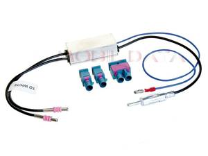 MECATRON Dupla Fakra / 2xFakra - DIN adapter 520136  Audi