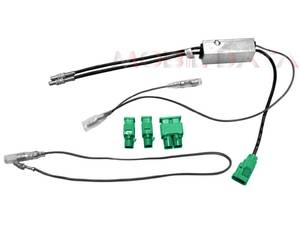 MECATRON FAKRA hüvely - dupla FAKRA OEM antenna adapter kábel 52016  Audi