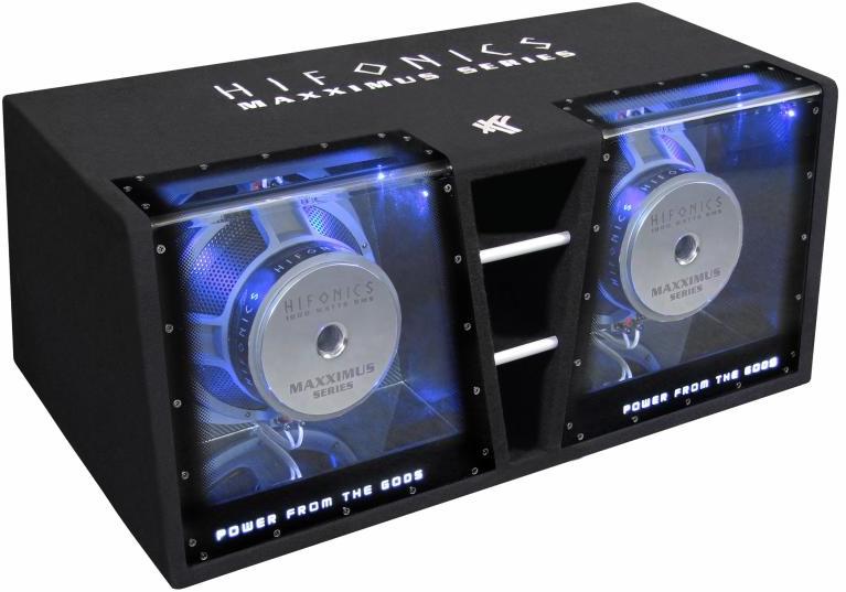 Hifonics MAXXIMUS MXZ12DUAL bassreflex mélyláda 0