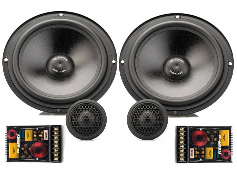 Gladen Audio Zero 165  16 cm-es elsőszett 0