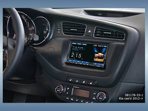 MECATRON Kia Cee Autospecifikus rádiókeret 2DIN