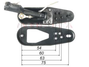 MECATRON Teleszkópos tetőoszlop antenna Honda autókhoz 500907   Autó antennák és kiegésszítők