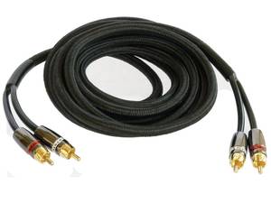 Gladen Audio CH-ZERO 2,5 m  autóhifi RCA kábel