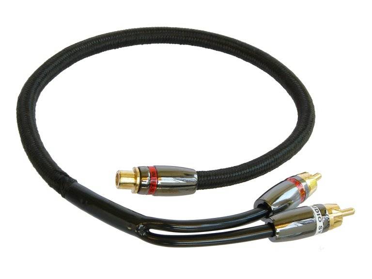 GLADEN CH-ZERO Y elosztó 1F-2M  autóhifi RCA kábel 0