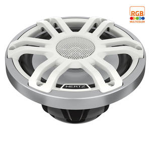 Hertz HMX 6.5 S-LD-SW High End, coax, vízálló hangszórópár, többszínű LED-es megvilágítással hajó audió 1