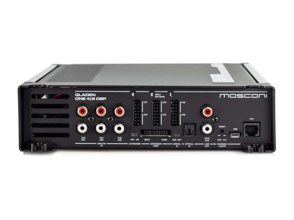 GLADEN One One 4|8 DSP 4 csatornás autóhifi erősítő 0