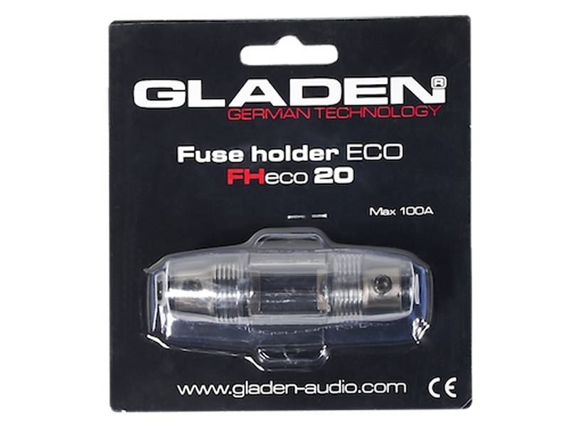 GLADEN Mini ANL biztosíték tartó Gladen FH20  autóhifi biztosíték 0