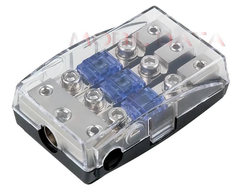 Autohifi-City Mini ANL biztosíték tartó 3 biztosítékhoz  autóhifi biztosíték 0