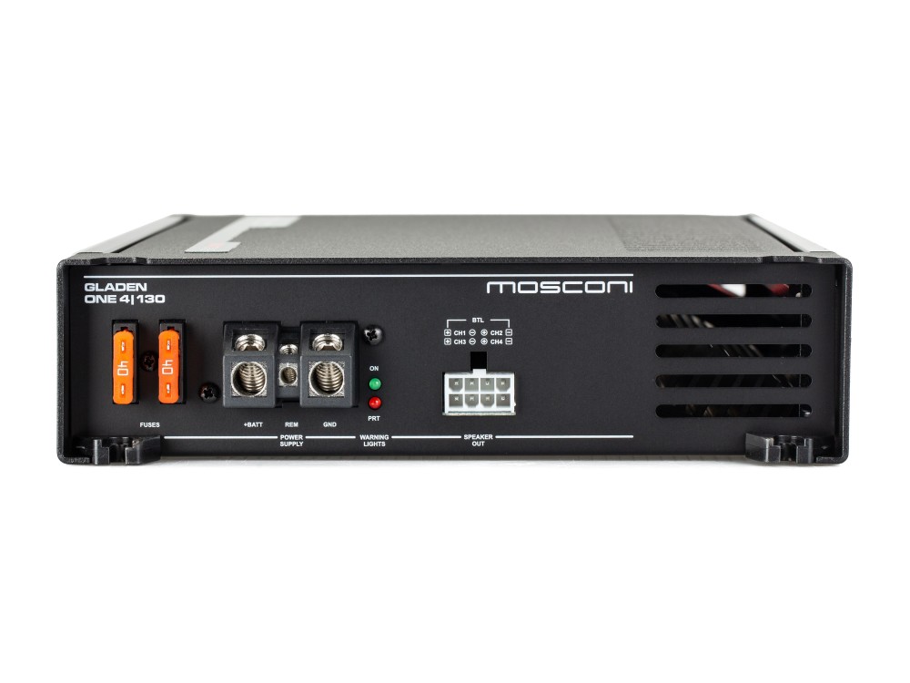 GLADEN ONE 4|130 4 csatornás High Quality autóerősítő 4 csatornás autóhifi erősítő 2