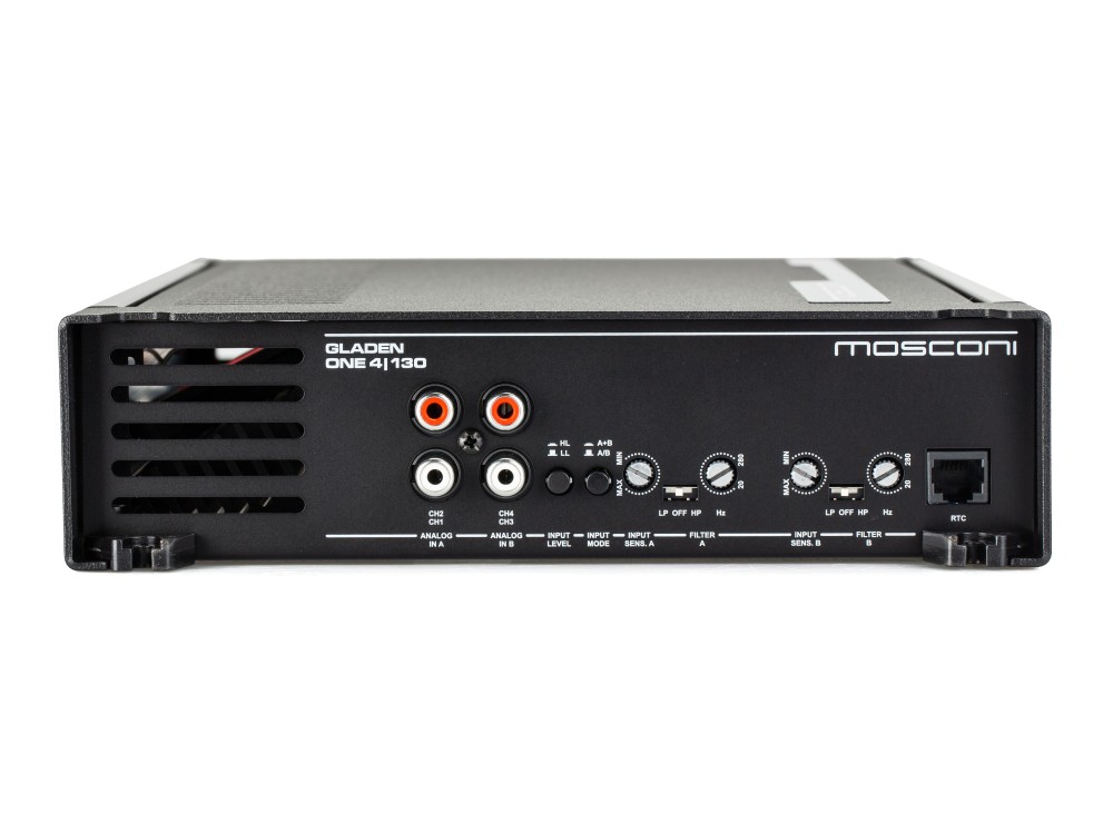 GLADEN ONE 4|130 4 csatornás High Quality autóerősítő 4 csatornás autóhifi erősítő 3