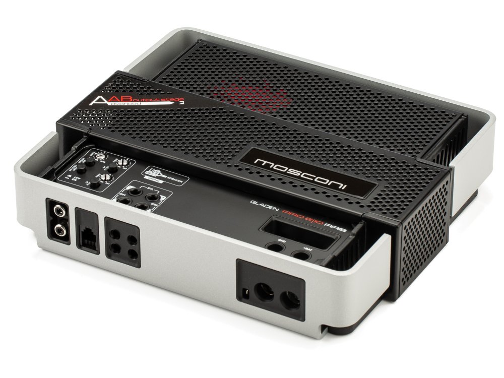 Mosconi PRO 2-10 AAB 2 csatornás High Performance 2 csatornás autóhifi erősítő 5