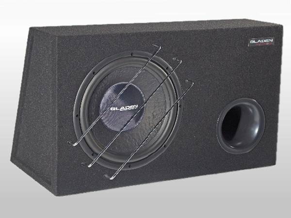 Gladen Audio RS 12 VB autóhifi subwoofer reflex ládában  bassreflex mélyláda 0