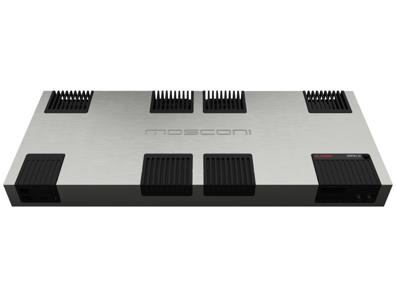 Mosconi  Zero 1 nagy teljesítményű High End kétcsatornás autóhifi erősítő Mono autóerősítő 0