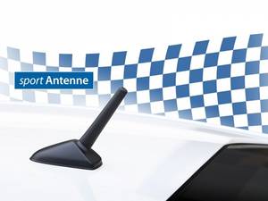 MECATRON Antenna pótpálca - Sport antenna rövid szárral 151000-02   Autó antennák és kiegésszítők