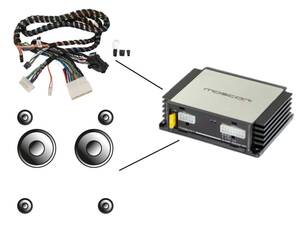 GLADEN BMW Plug and Play hangrendszer G modellekhez gyári RAM egységgel GA-SU-BM-RAM Renault megan I