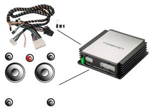 GLADEN BMW Plug and Play hangrendszer G modellekhez gyári RAM egységgel GA-SU-BM-RAM-C Renault megan I