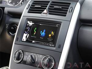 MECATRON Mercedes A-Klasse (W169) - B-Klasse (T245) autórádió beé  Autospecifikus rádiókeret 2DIN