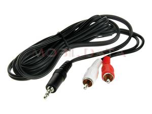 MECATRON RCA - 3,5mm Jack átalakító kábel 311490-02  