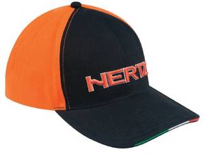 Hertz Winter Baseball sapka fekete-narancs szinben 