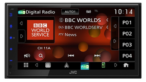 JVC KW-M695DBW 2din CD autórádió 2