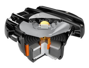 Hertz HMX 6.5 S-LD-G High End, coax, vízálló hangszórópár, többszínű LED-es megvilágítással hajó audió