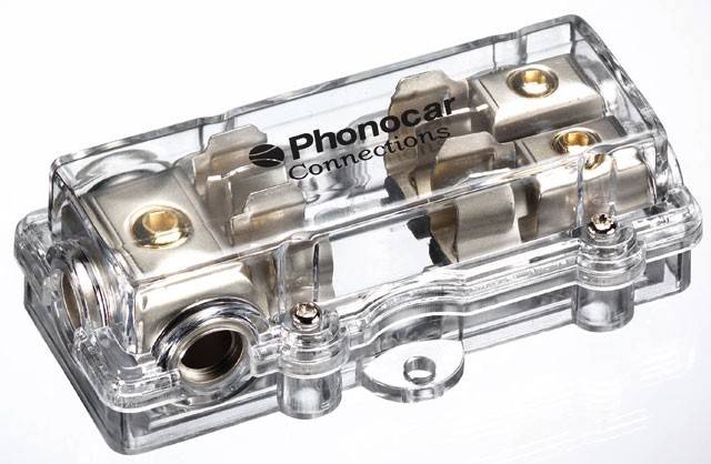 Phonocar 4/487  2-es tápelosztó autóhifi tápelosztó blokk 0